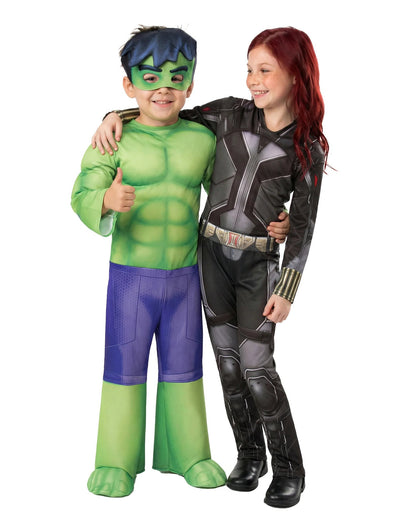 Dětský párový kostým Black Widow™ a Hulk™
