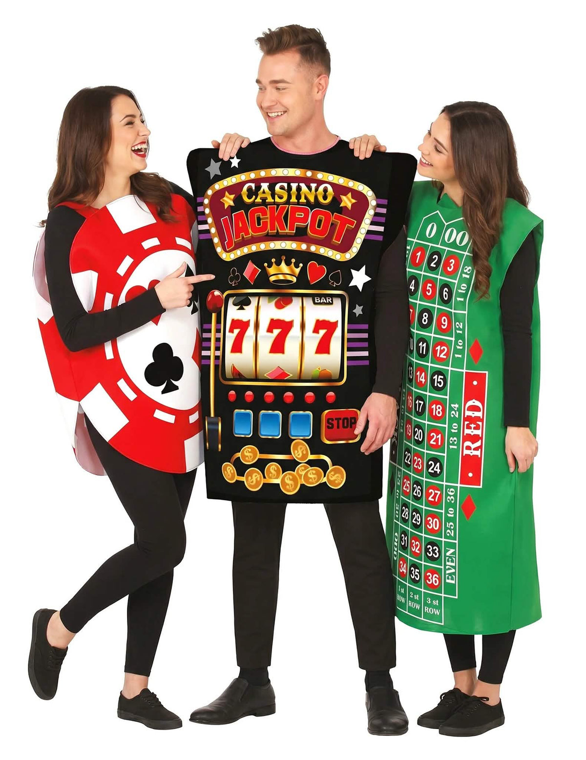 Skupinový kostým Casino pro dospělé