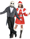 Párový kostým Jack Skellington™ a paní Santa Clausová pro dospělé