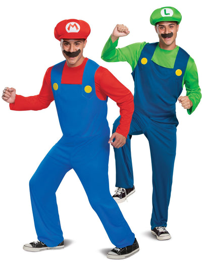 Klasický kostým páru Mario a Luigi