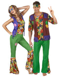 Hippie-Kostüme Partner-Verkleidungen