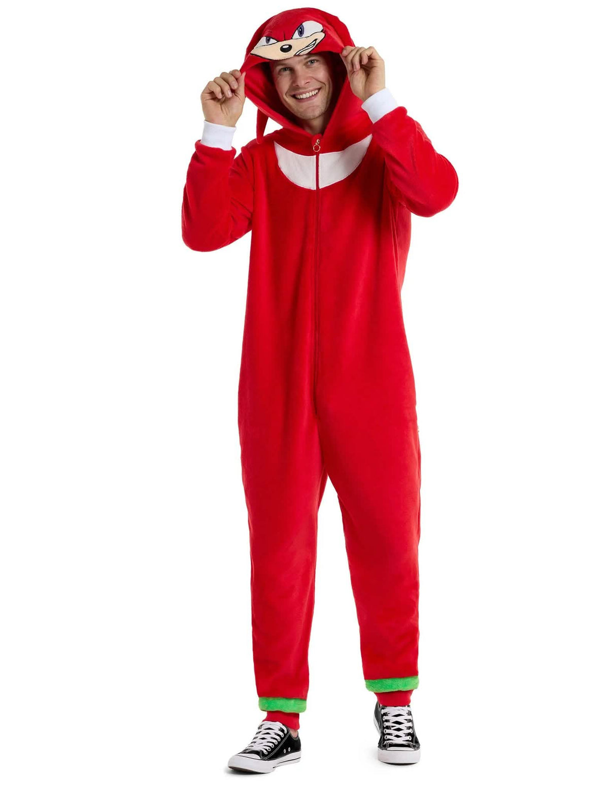 Párový kostým kombinéza Sonic a Knuckles™ pro dospělé