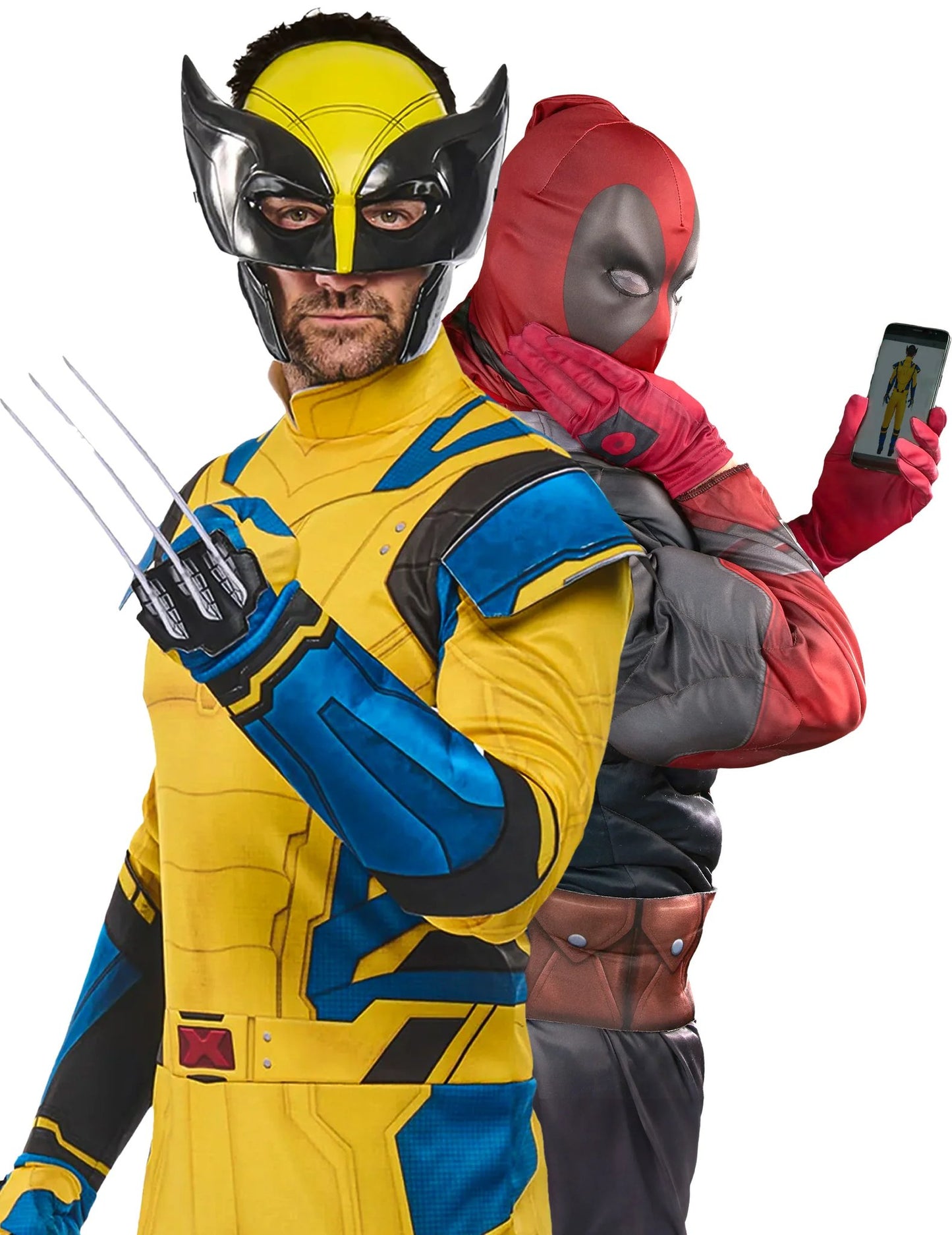 Deadpool™- und Wolverine™-Paarkostüm für Erwachsene