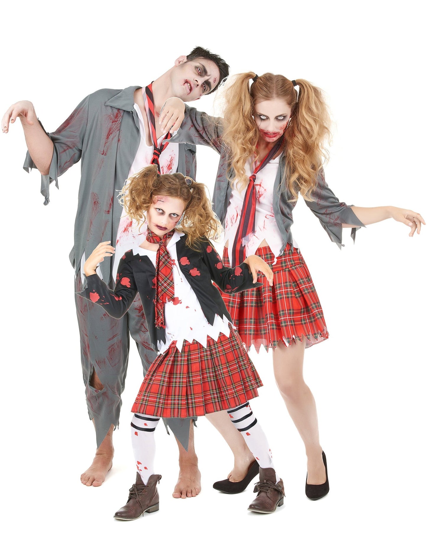 Zombiefamilien-Halloweenkostüm