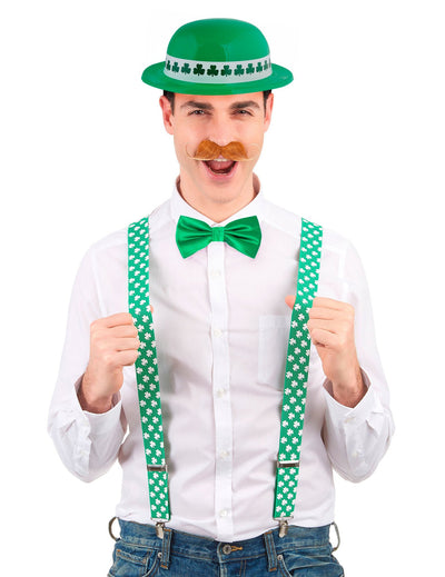 Balíček kšand, klobouku a motýlku na Saint Patrick pro dospělé