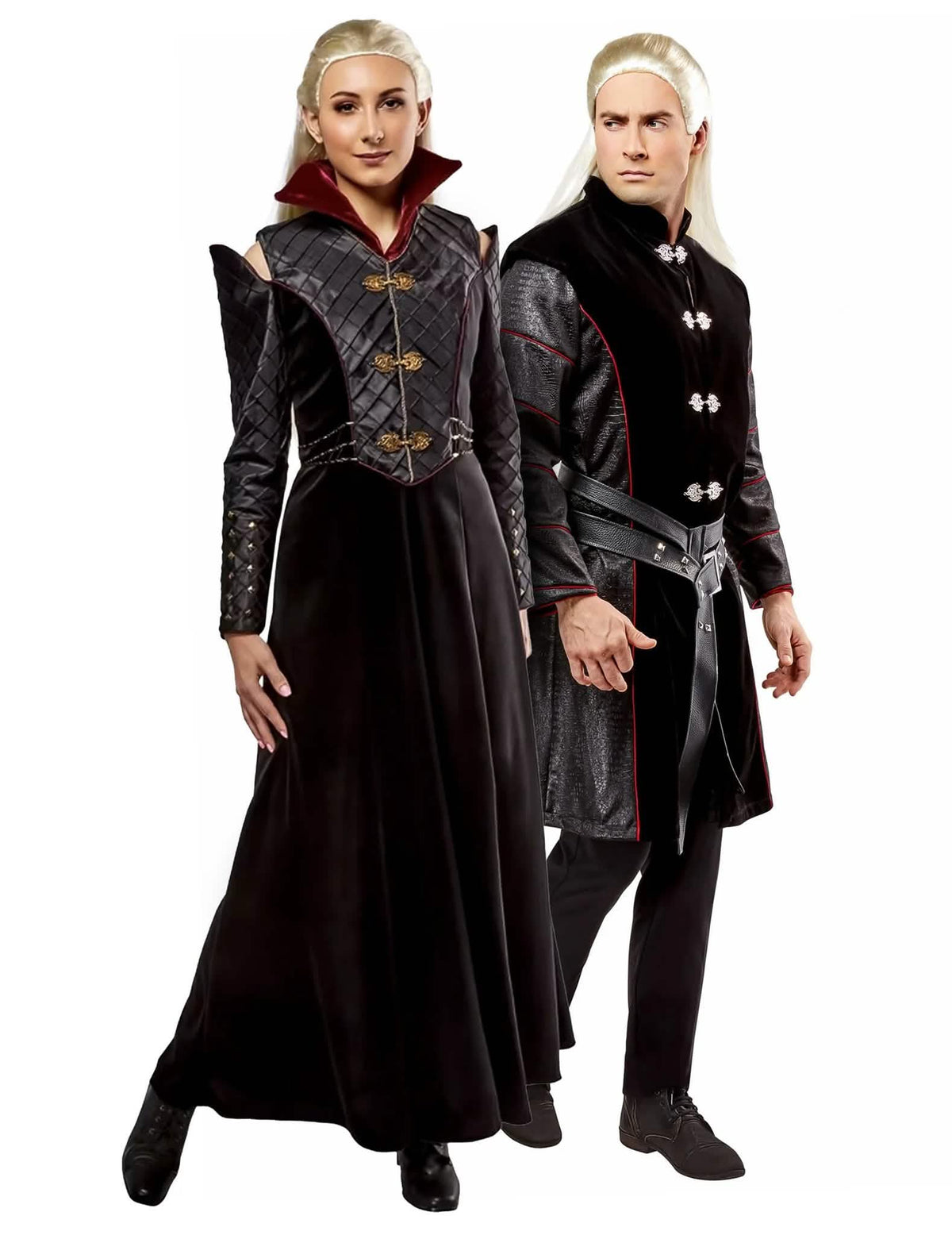 Pár kostým Daemon a Rhaenyra House of the Dragon™ pro dospělé