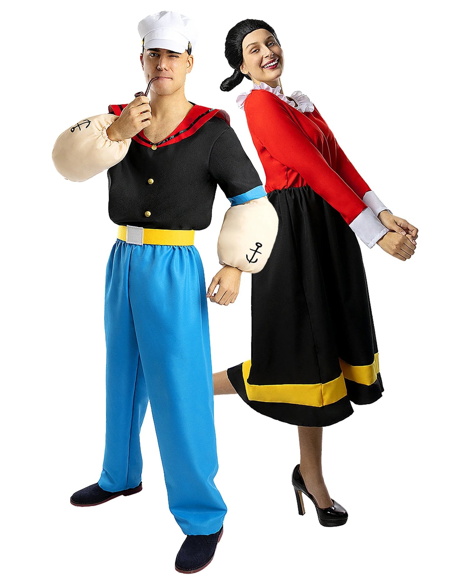 Popeye™- und Olive™-Paarfancy-Dress für Erwachsene