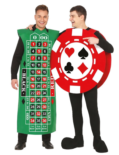 Déguisement de couple casino adulte