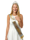 Set doplňků Miss Emmerdeuse: šála a diadém