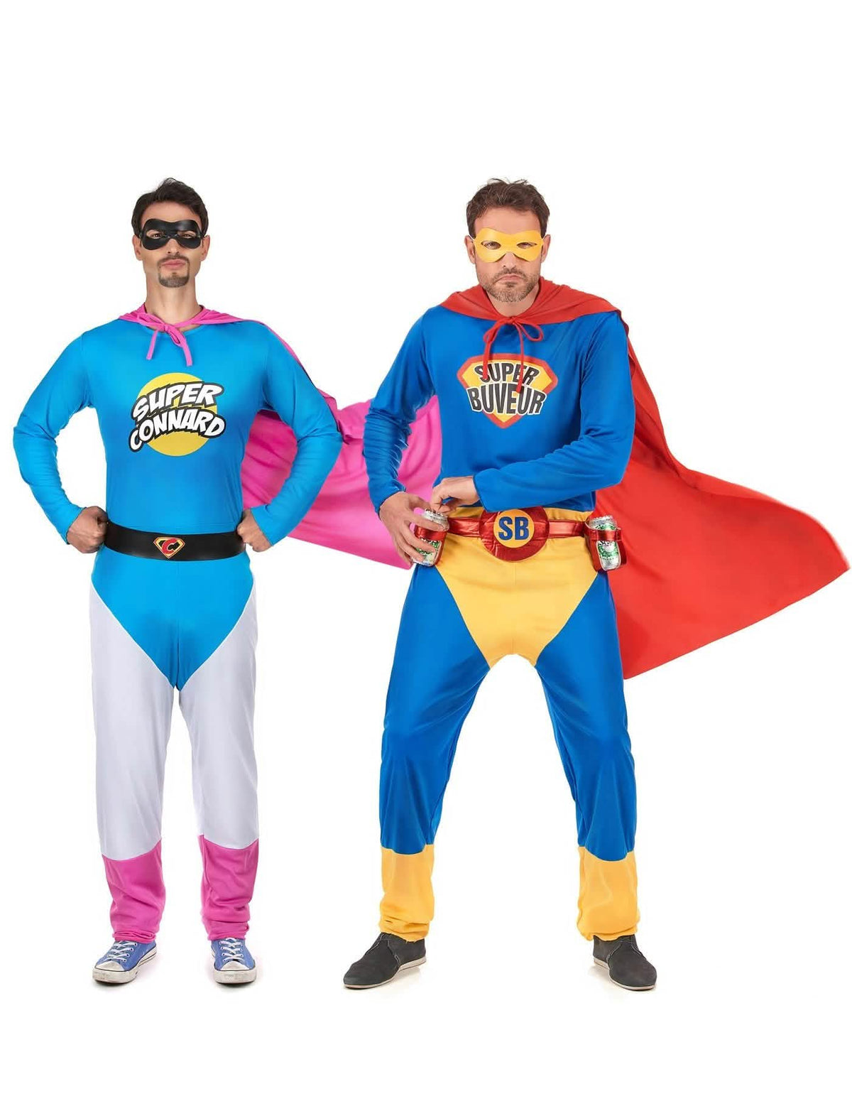 Dvojkostým Super Hajzl a Super Pijan