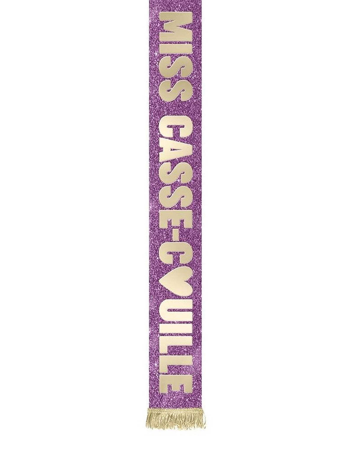 Sada doplňků miss casse-couille šála a diadém