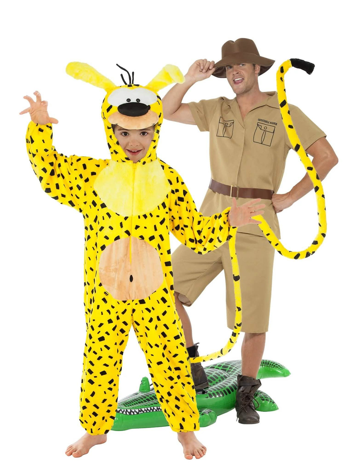 Párový kostým Marsupilami™ a průzkumník pro rodiče a dítě