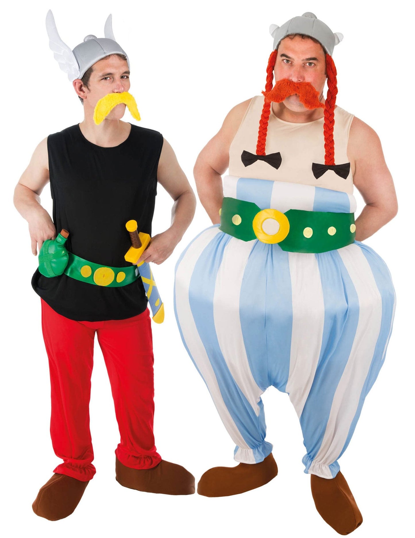 Asterix und Obelix Paar-Kostüm für Erwachsene