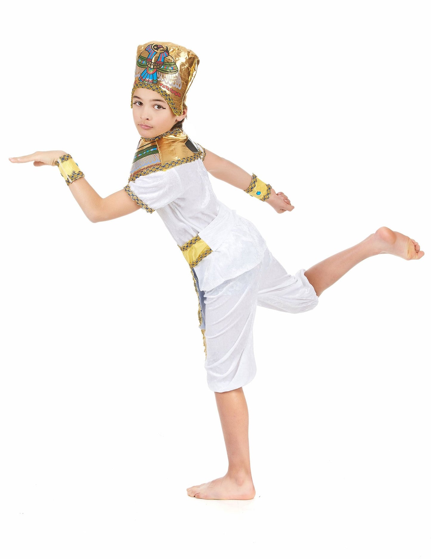 Párový egyptský kostým pro otce a syna