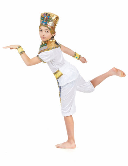 Párový egyptský kostým pro otce a syna