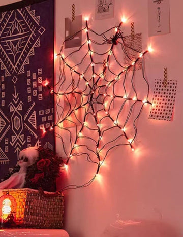 1m LED světlo pavučina