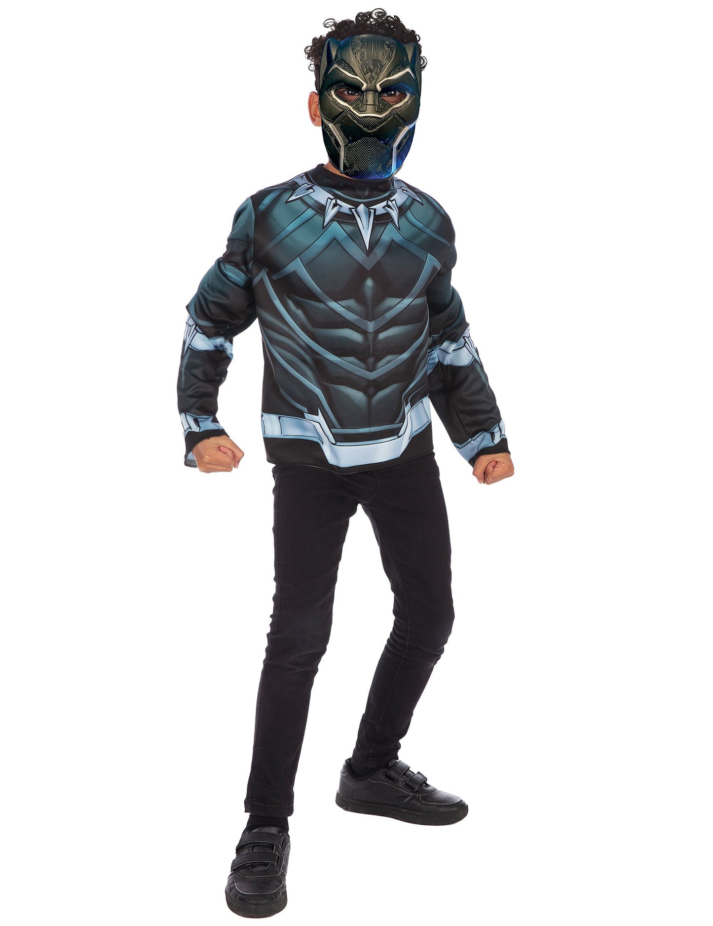 Top s maskou Black Panther Boy