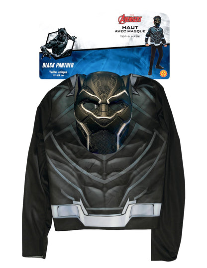 Top s maskou Black Panther Boy
