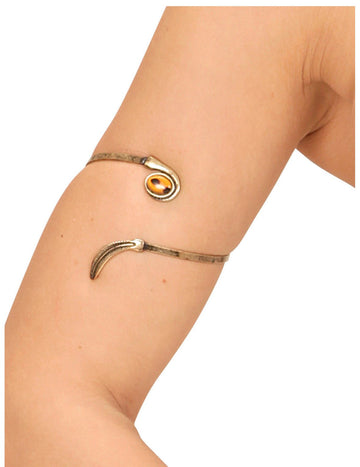 Zlatý péřový náramek pro dospělé