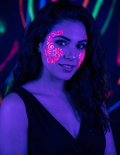 UV růžová neonová make-up tuba