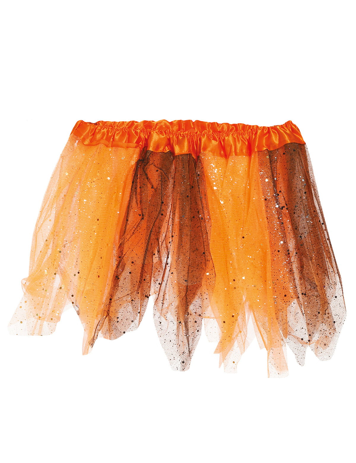 Vue de face du tutu bicolore pour fille