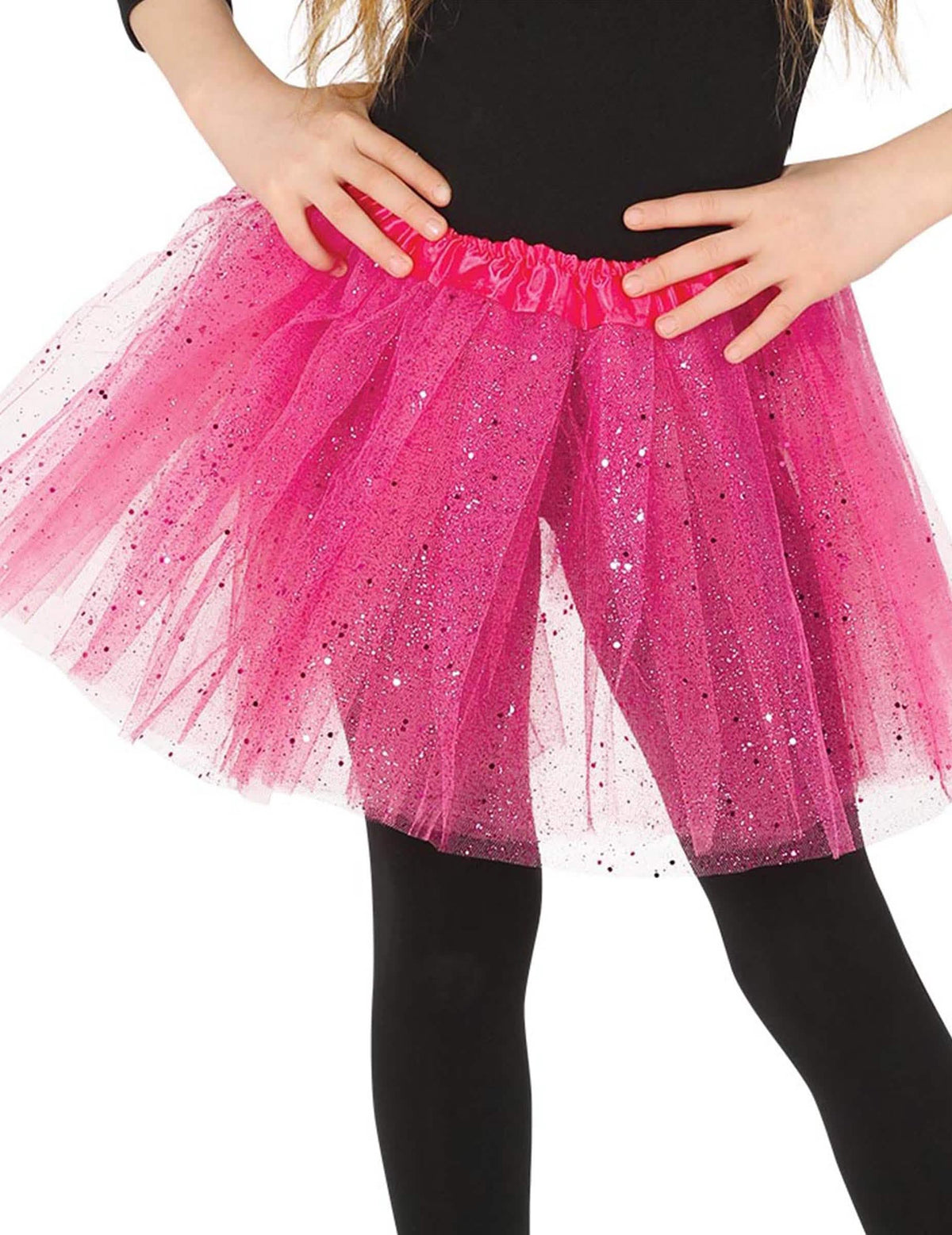 Tutu s flitry pro dívka růžová