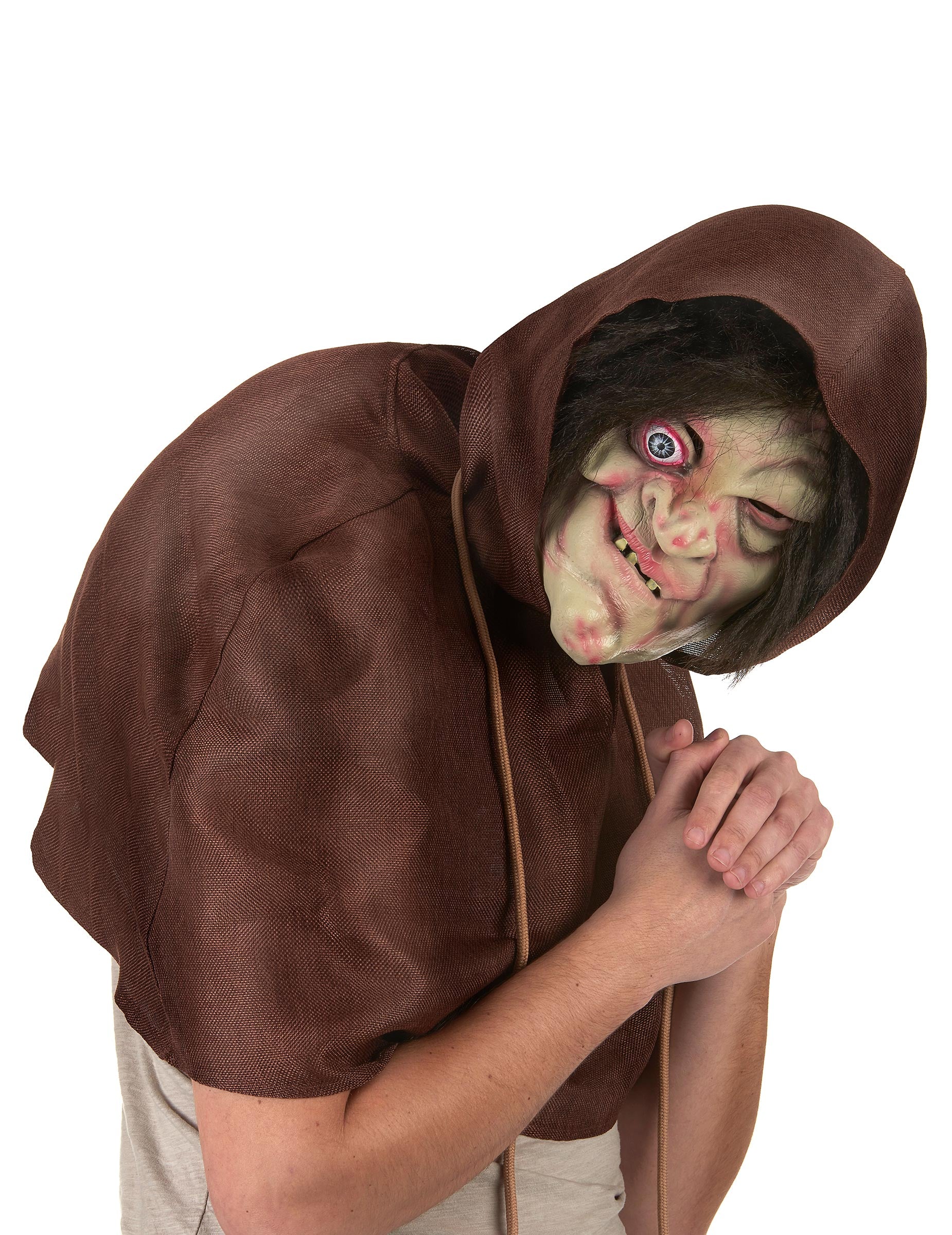 Aperçu de l'effet de bosse du ventre gonflable de bossu femme enceinte ou Père Noël