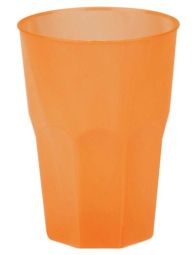 Mražená oranžová koktejlová sklenice 42 cl