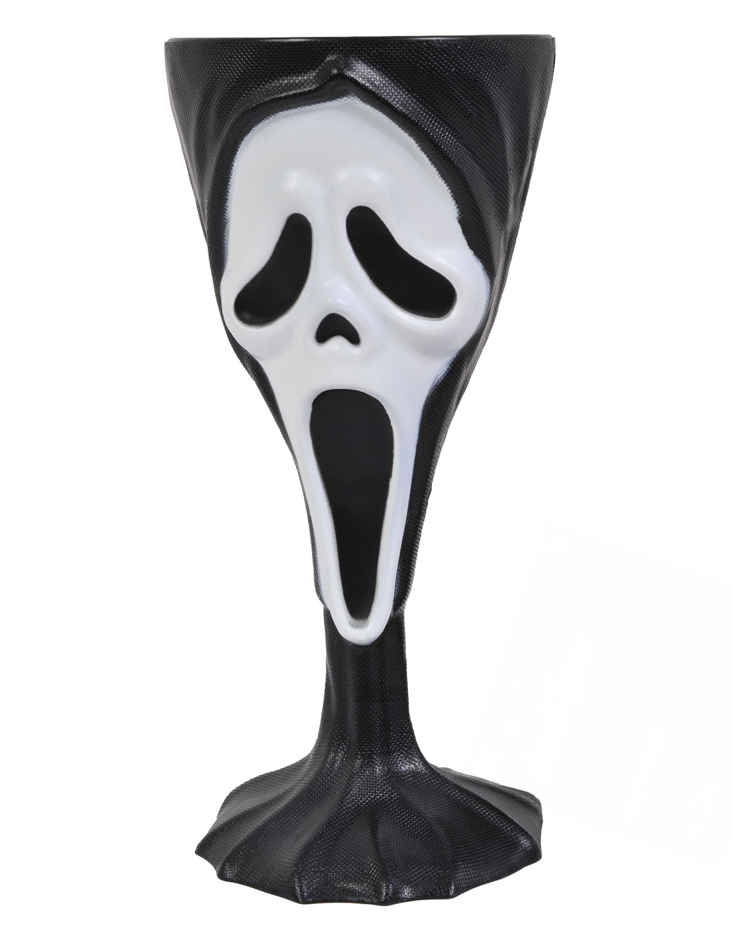 Verre à pied Scream™ pour adulte noir et blanc
