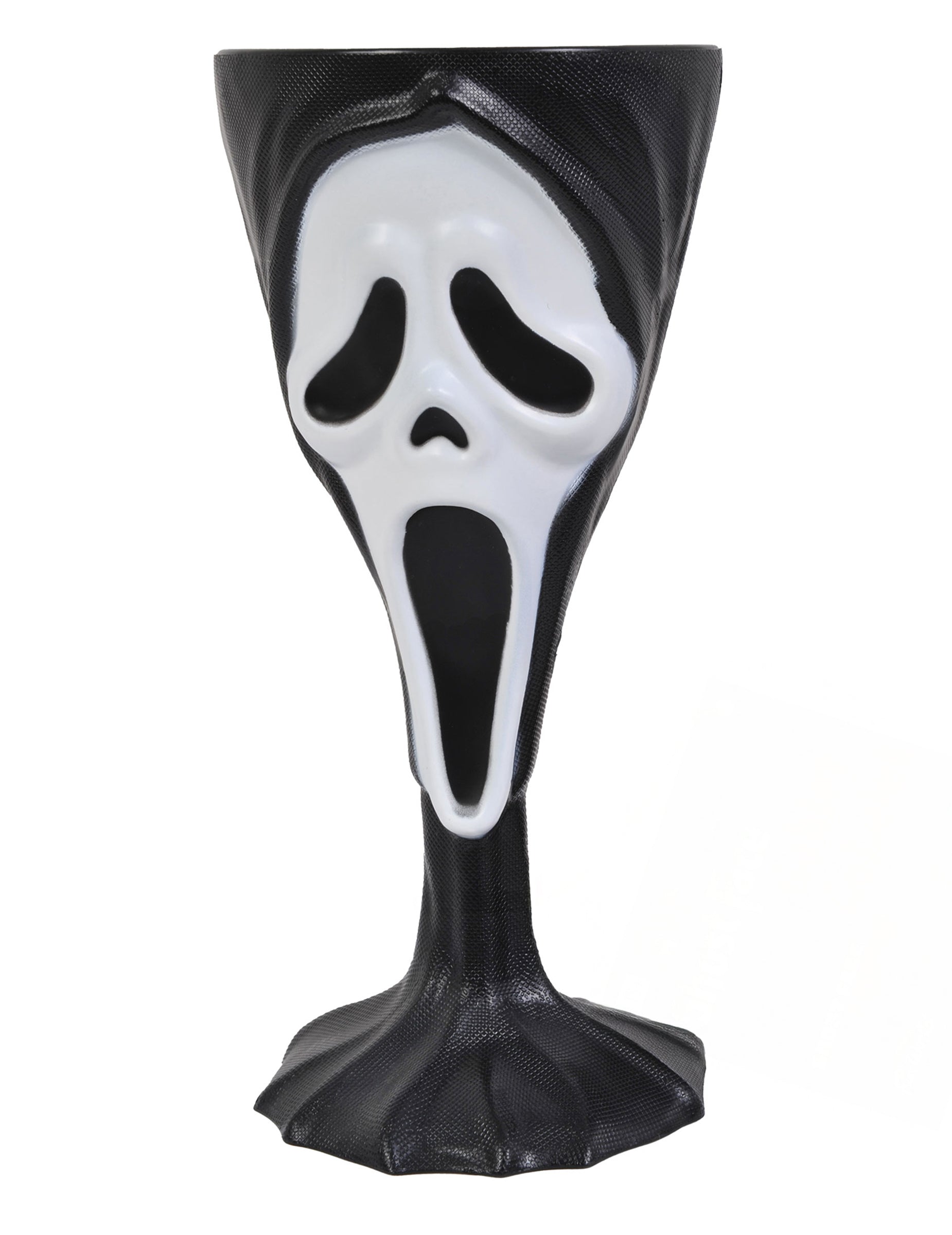 Verre à pied Scream™ pour adulte noir et blanc