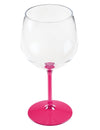 Fuchsiová balónová koktejlová sklenice 58,2 cl