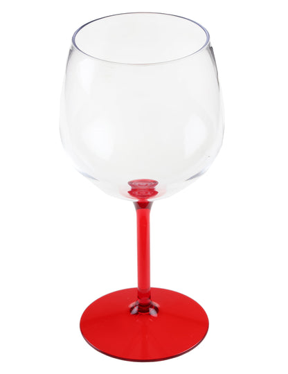 Červená balonová koktejlová sklenice 58,2 cl