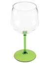 Zelená koktejlová sklenice balón 58,2 cl