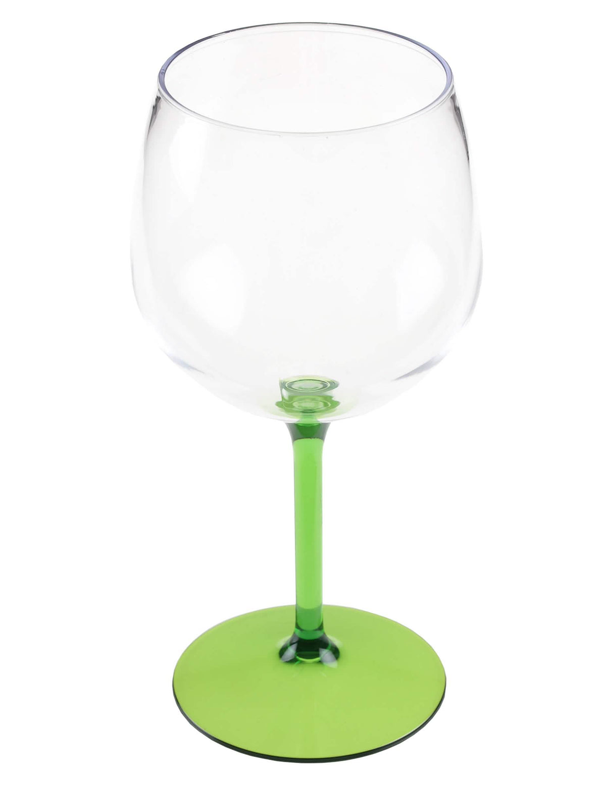 Zelená koktejlová sklenice balón 58,2 cl