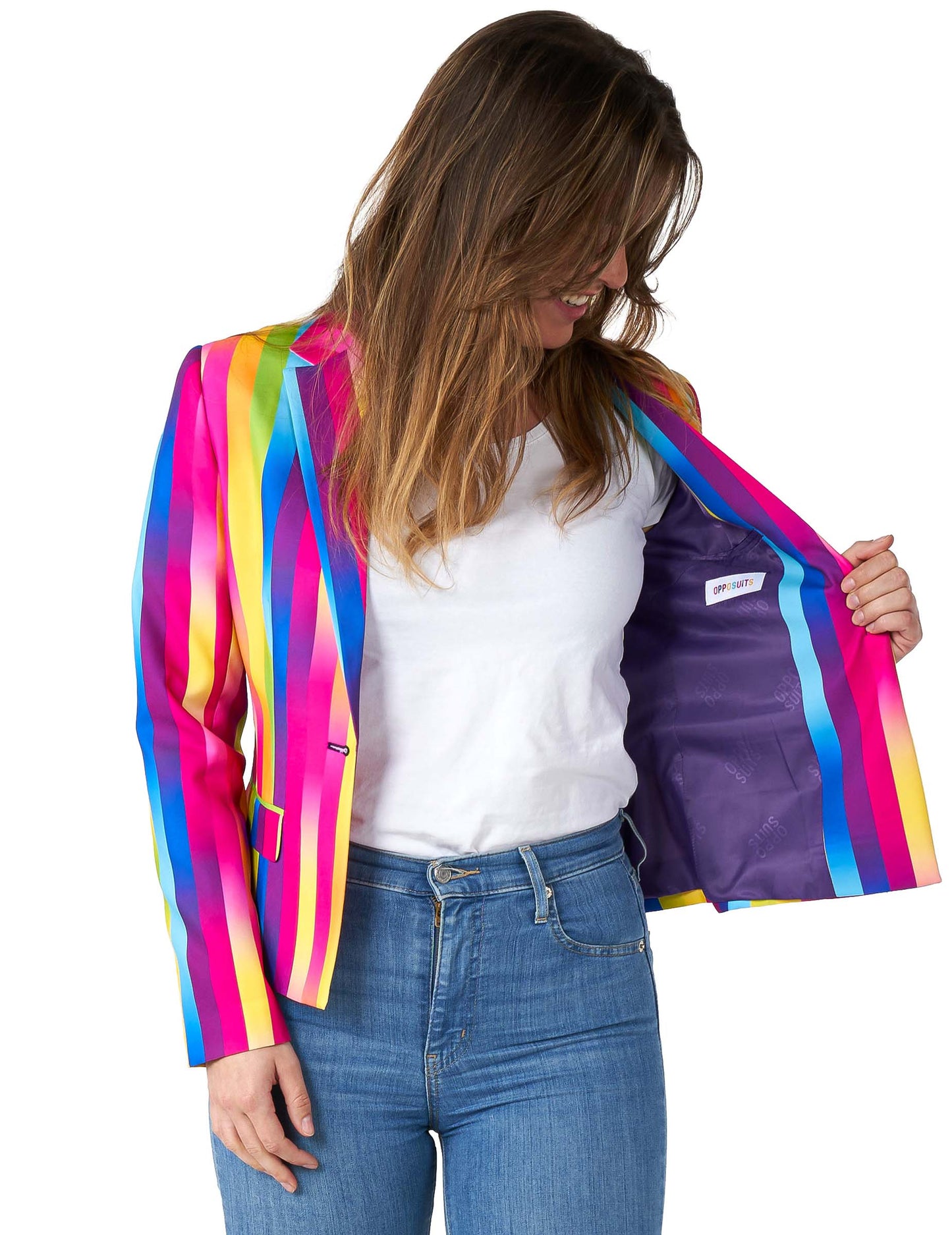 Dámské duhové sako Suitmeister