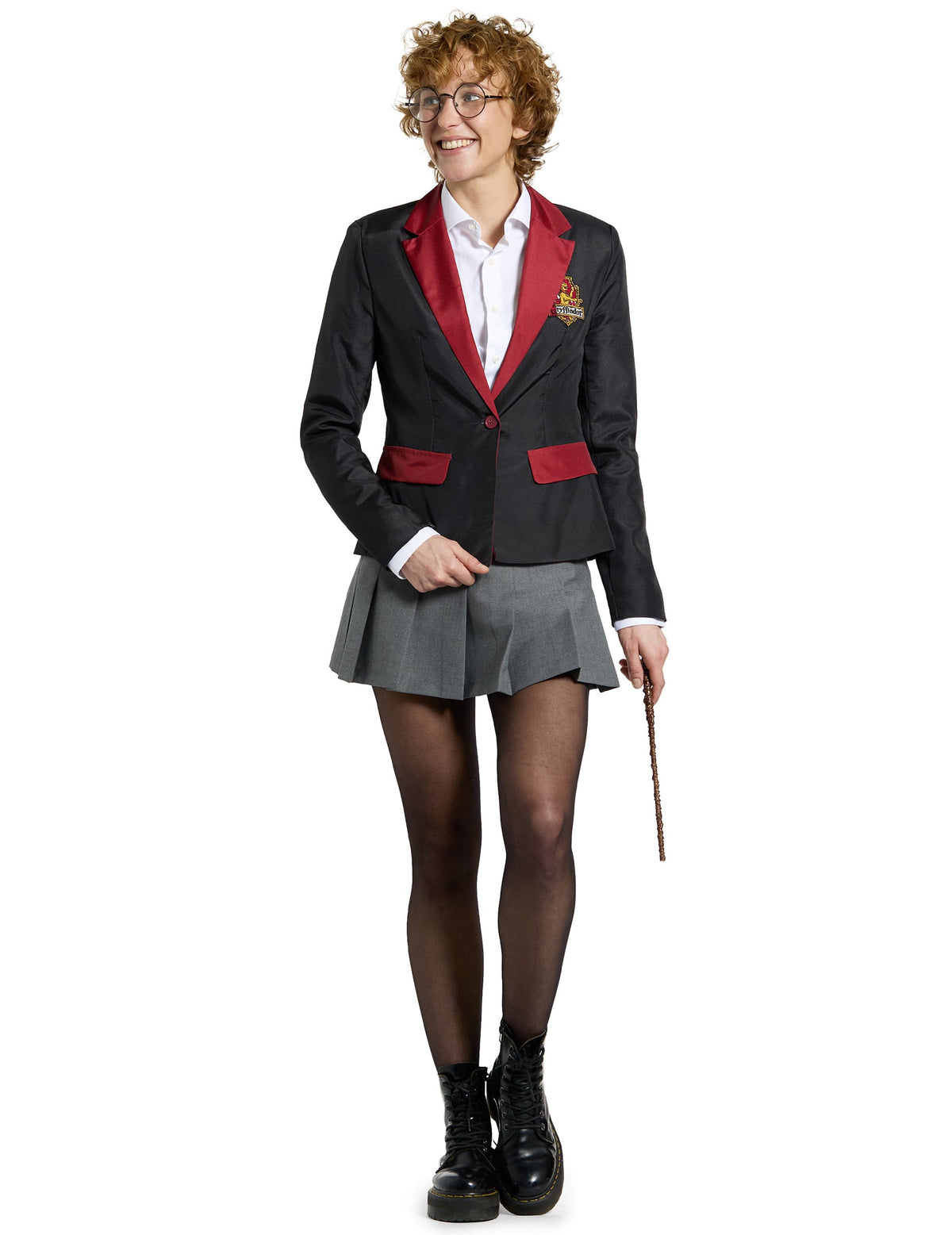 Vue de face de la veste Mrs. Gryffondor pour femme Suitmeister