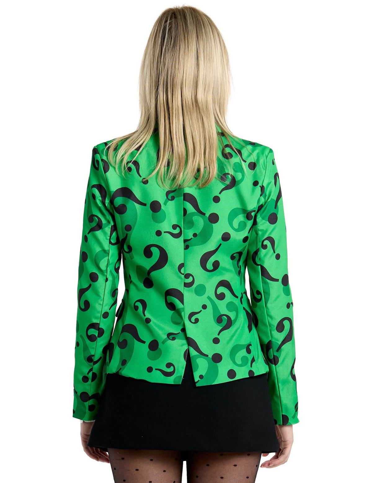 Zadní pohled na sako Mrs. Riddler Suitmeister