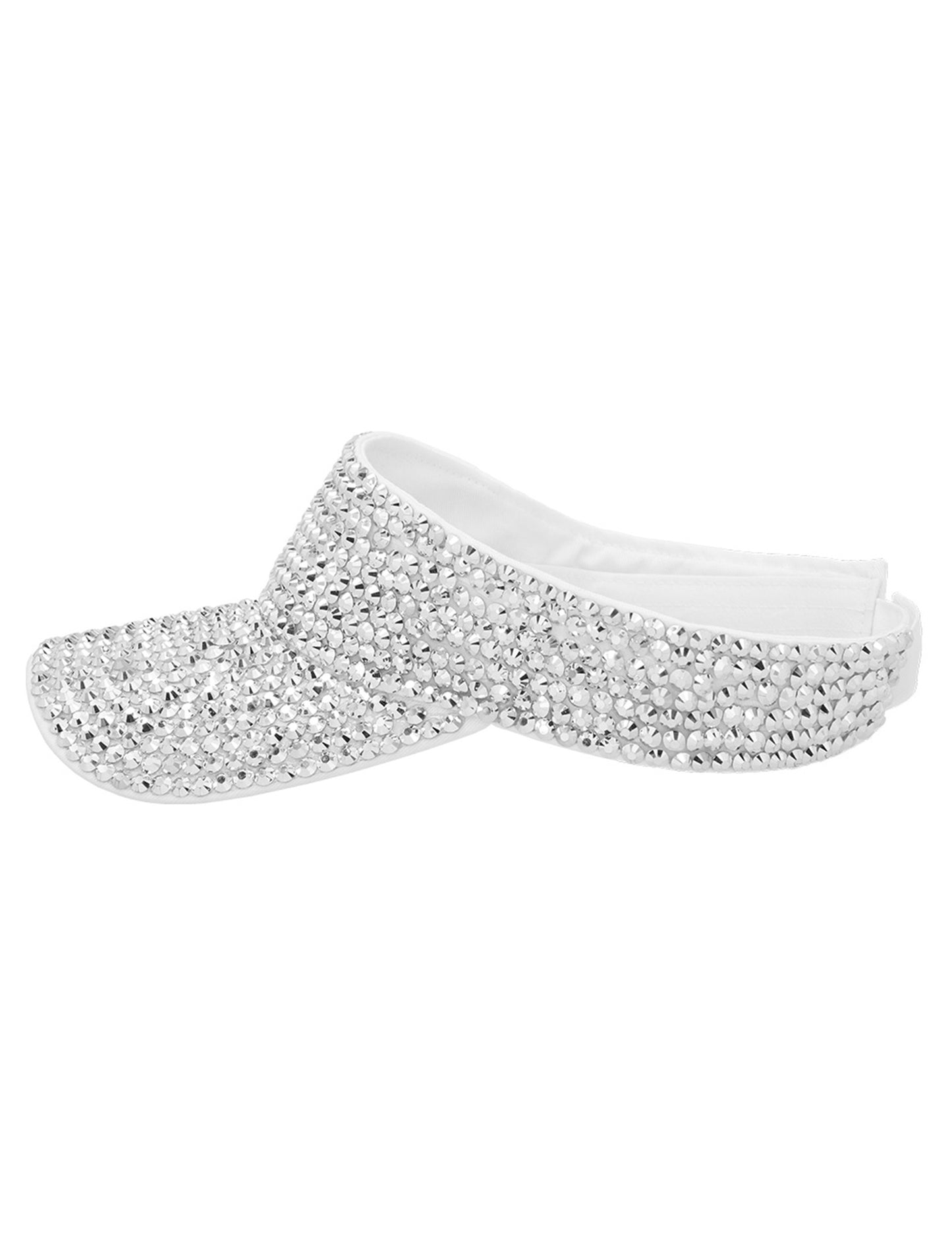 Stříbrný kšilt s kamínky pro dospělé