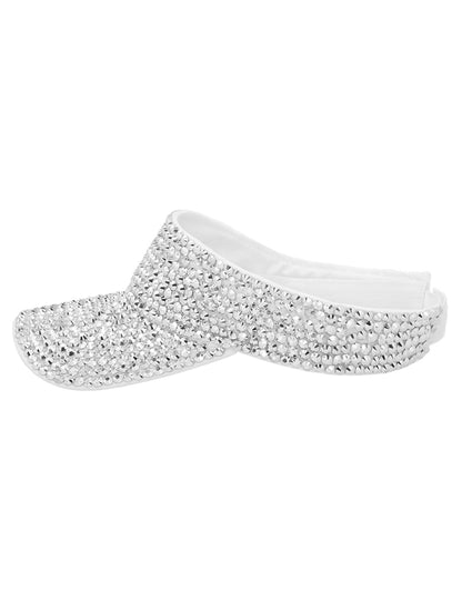 Stříbrný kšilt s kamínky pro dospělé