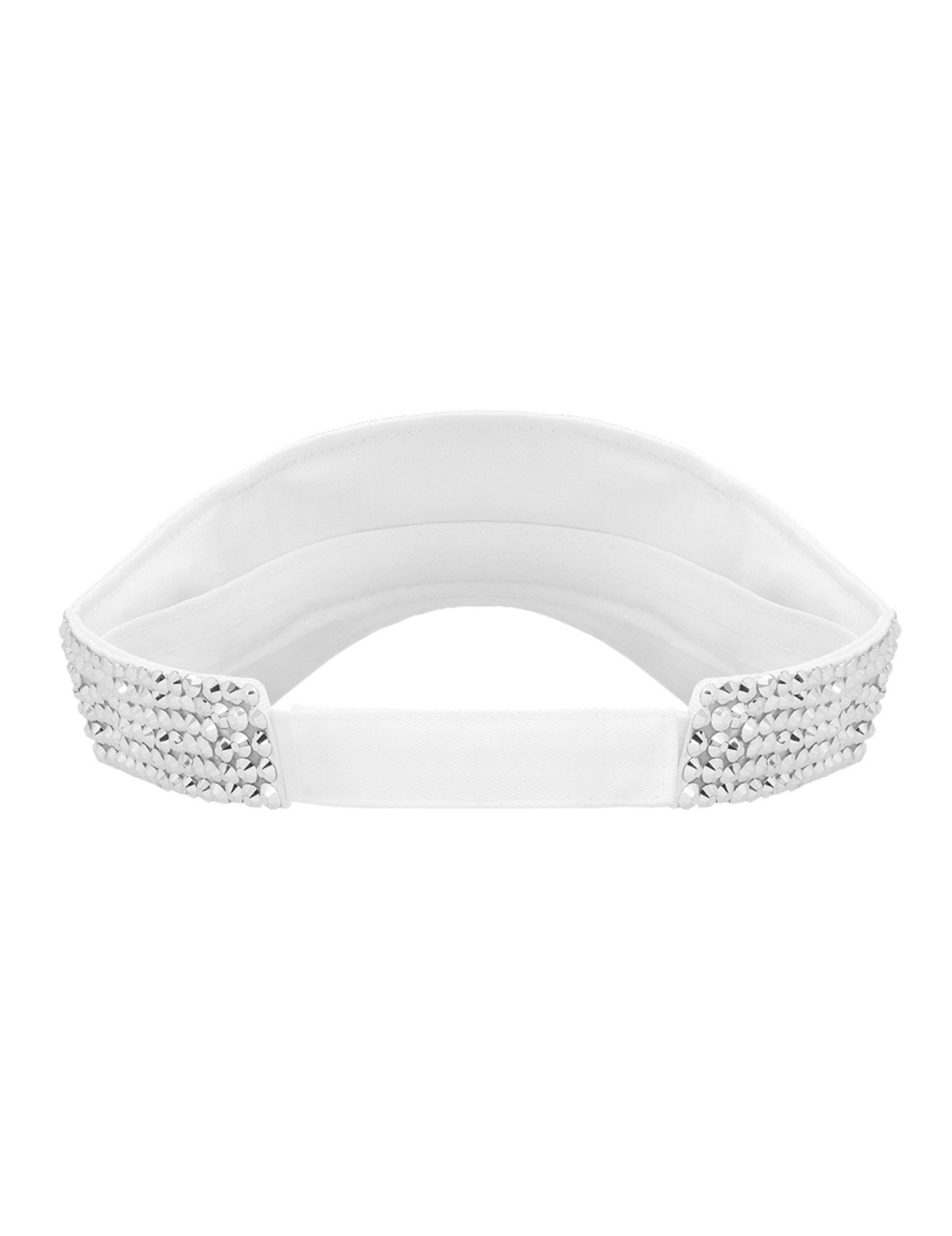 Stříbrný kšilt s kamínky pro dospělé