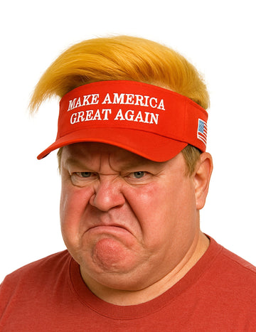 Vlasový kšilt pro dospělé Make America Great Again