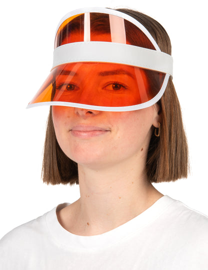 Orange Adult Orange Poker Player