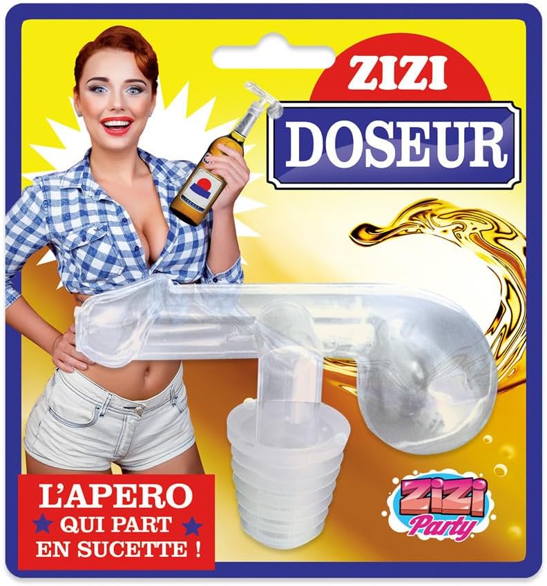Doseur zizi pour adulte transparent