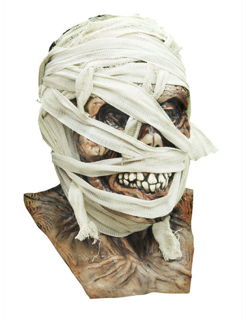 Halloweenská latexová maska mumie